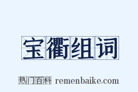 宝衢组词是什么意思的图片
